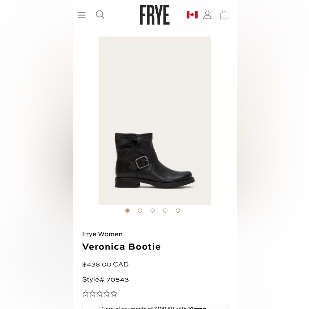 Frye Veronica Booties SIZE 6.5